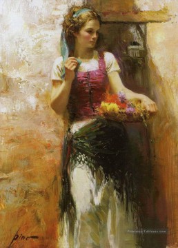 PD femme 2 Femme Impressionist Peinture à l'huile